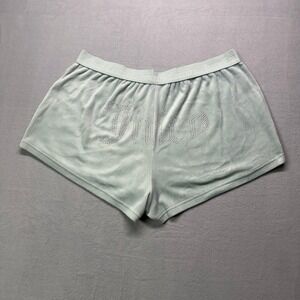 Juicy Couture Velour Sleep‎ Shorts Rhinestone Logo Y2K vintage 2000 Glamour